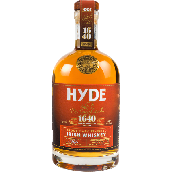 HYDE NO.8 1640 STOUT CASK FINISH 43% 0,7L